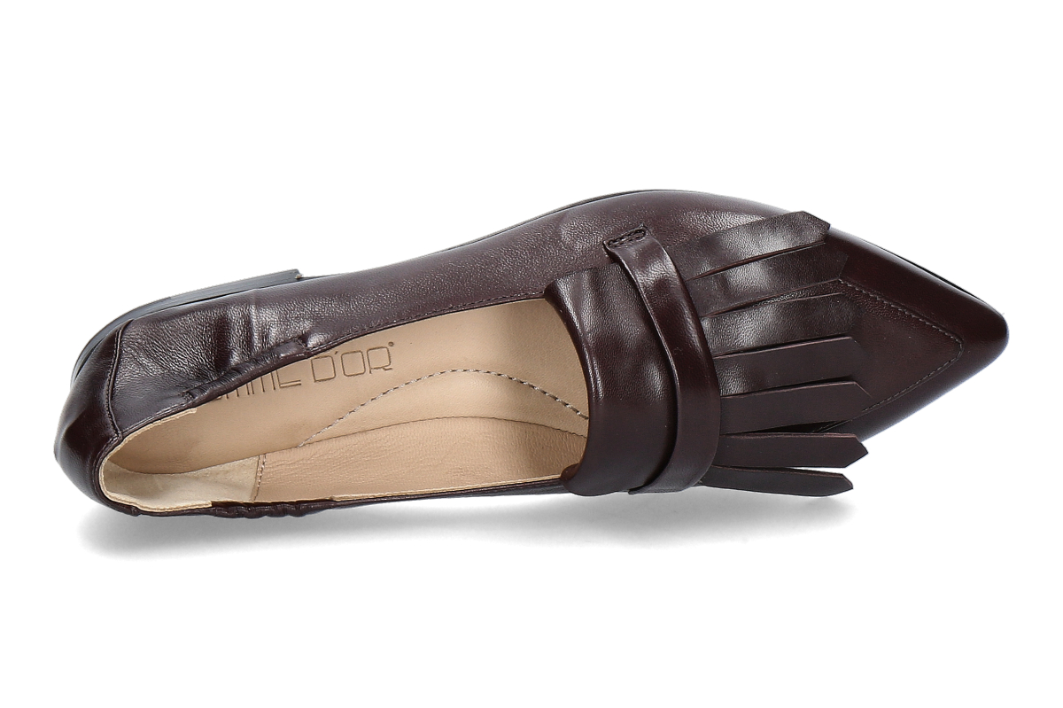 Pomme D'Or Loafer GRACE GLOVE- chocolate/ dunkelbraun