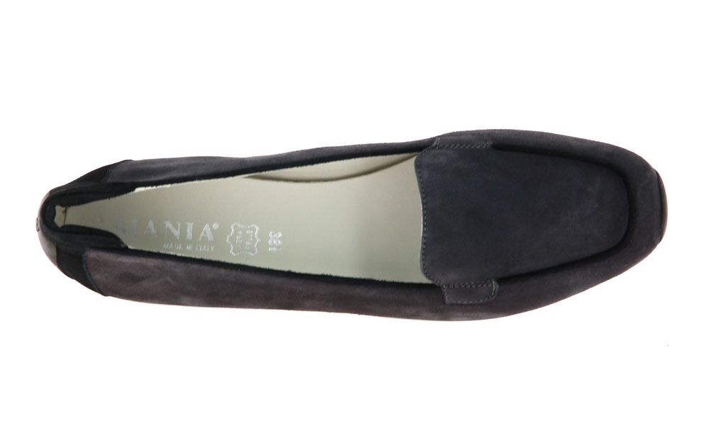 Mania Slipper CAMOSCIO ANTHRAZIT NERO  (38½)