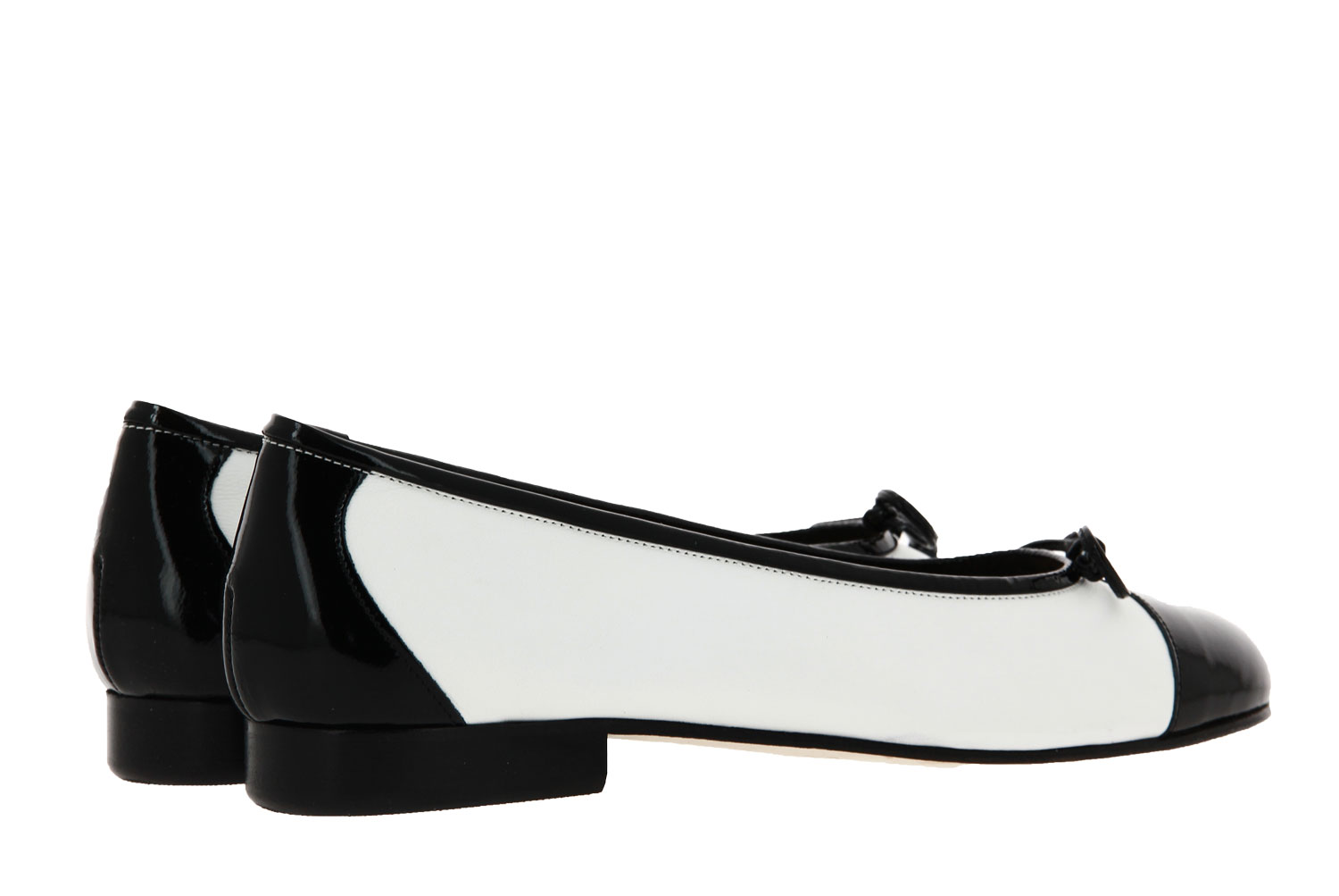 Gabriele Ballerina DOLLY VERNICE NERO NAPPA BIANCO (36)