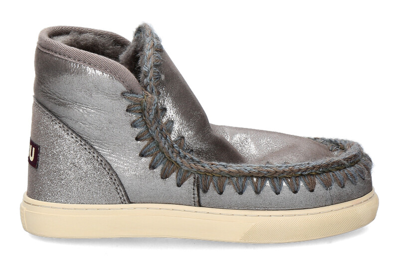 mou Boots ESKIMO SNEAKER MICROGLITTER CHARCOAL (37 )