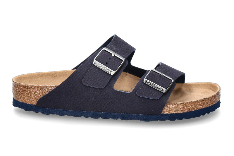 Birkenstock Pantolette ARIZONA NORMAL DESERT DUST- indigo blue