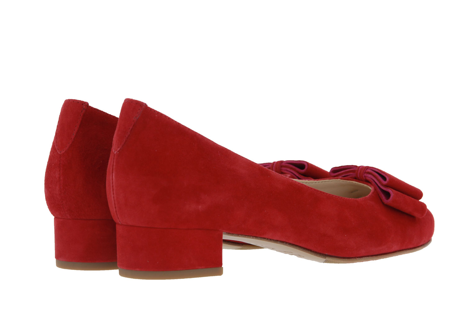 Hassia Pumps MARBELLA WEITE-H SAMTZIEGE ROSSO (37½)