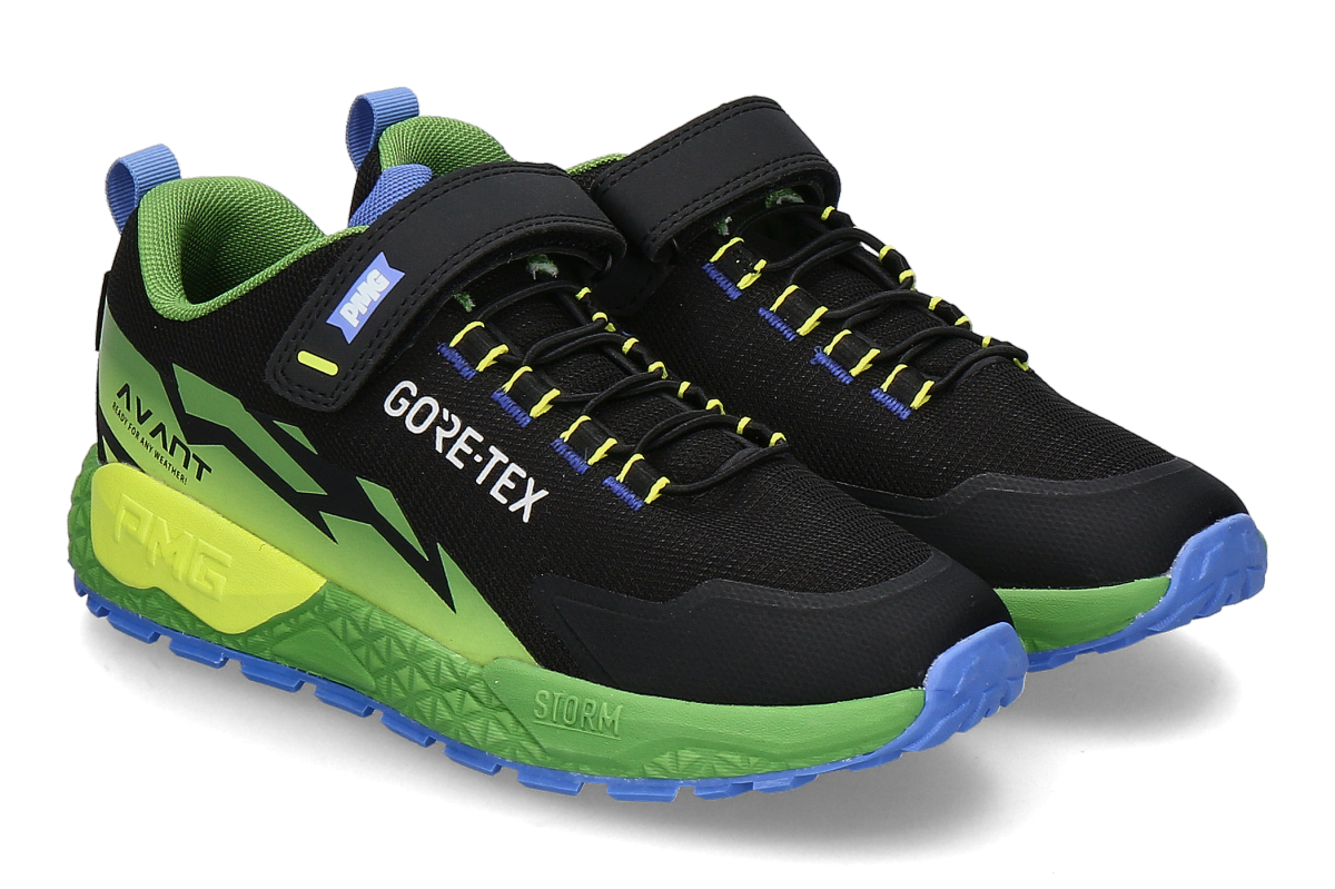 Primigi Jungen- Sneaker STORM- schwarz/ grün/ blau