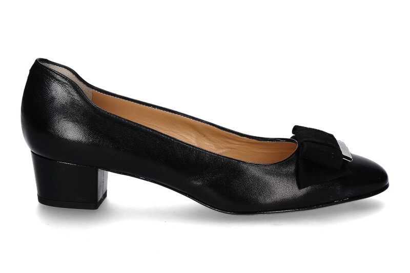 ScarpaRossa Pumps NAPPA NERA CAMOSCIO NERO (39)
