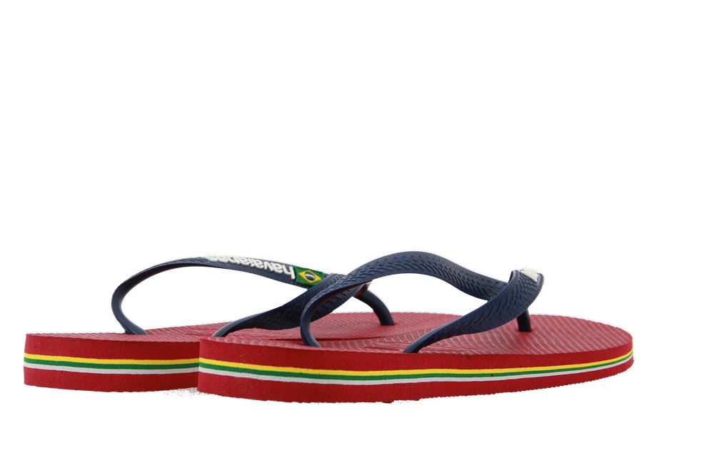 Havaianas Zehenstegsandale MEN BRASIL LOGO RED (45-46)