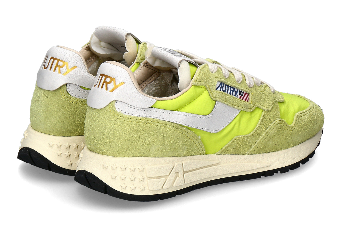 Autry Damen- Sneaker REELWIND NYLON NC33- crack white-evening primrose_232600030_2