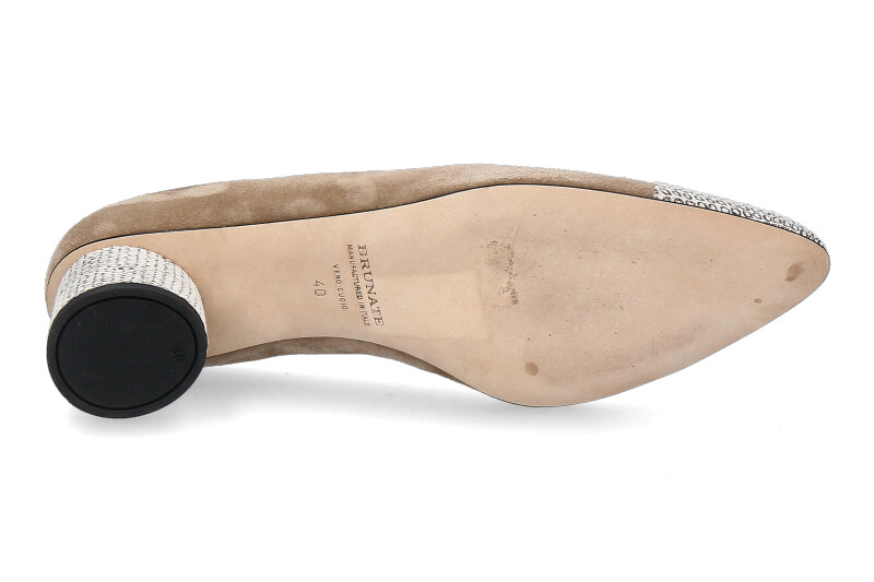 Brunate Pumps GALLIC BRONZO CAMOSCIO NUT (35)