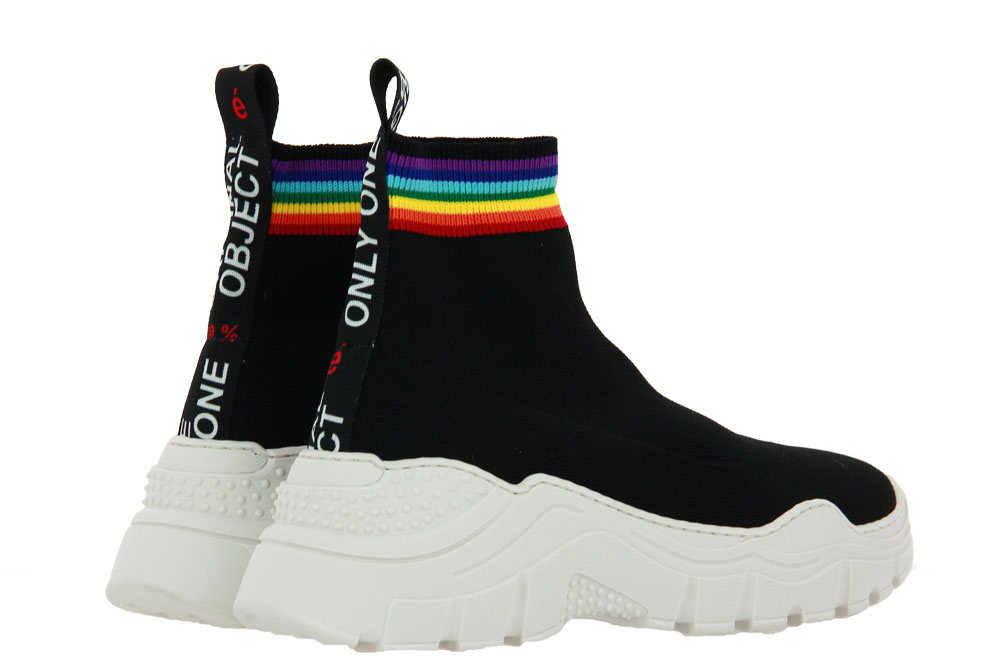 Méliné Sock-Sneaker CALZ.NERO RAINBOW NASTRO NERO (40)