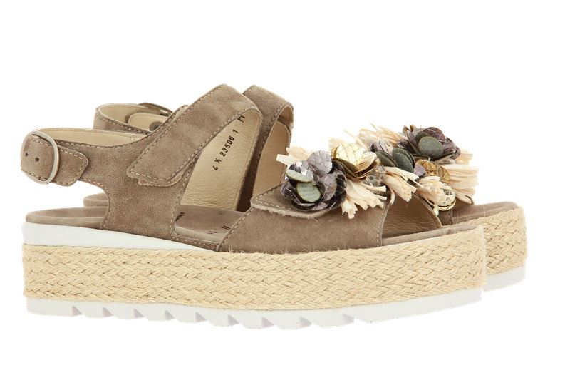 Semler Sandale FANNY SAMT-CHEVRO PANNA  (36)
