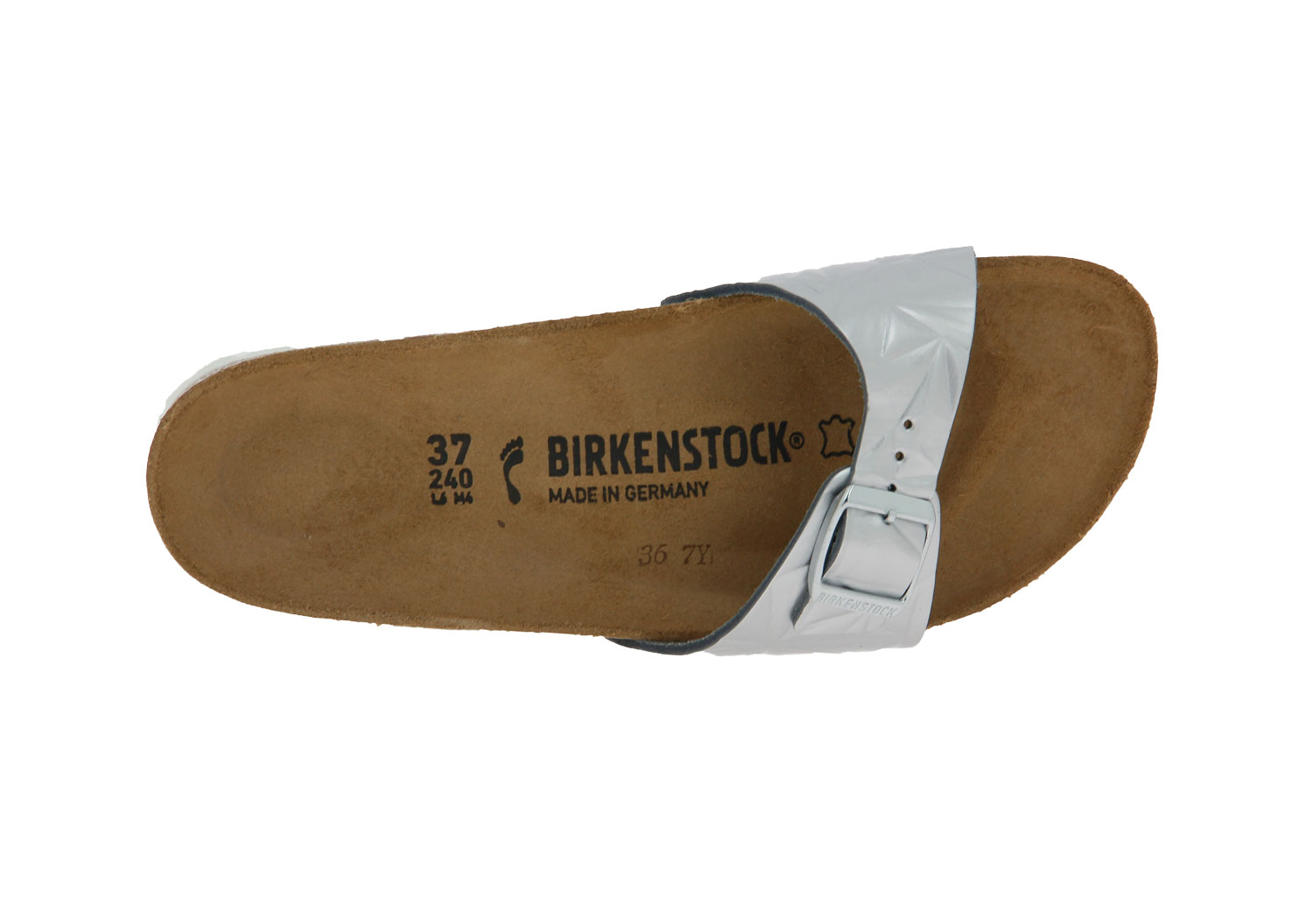 Birkenstock Pantolette SCHMAL MADRID BS SPECTRAL SILVER (37 )