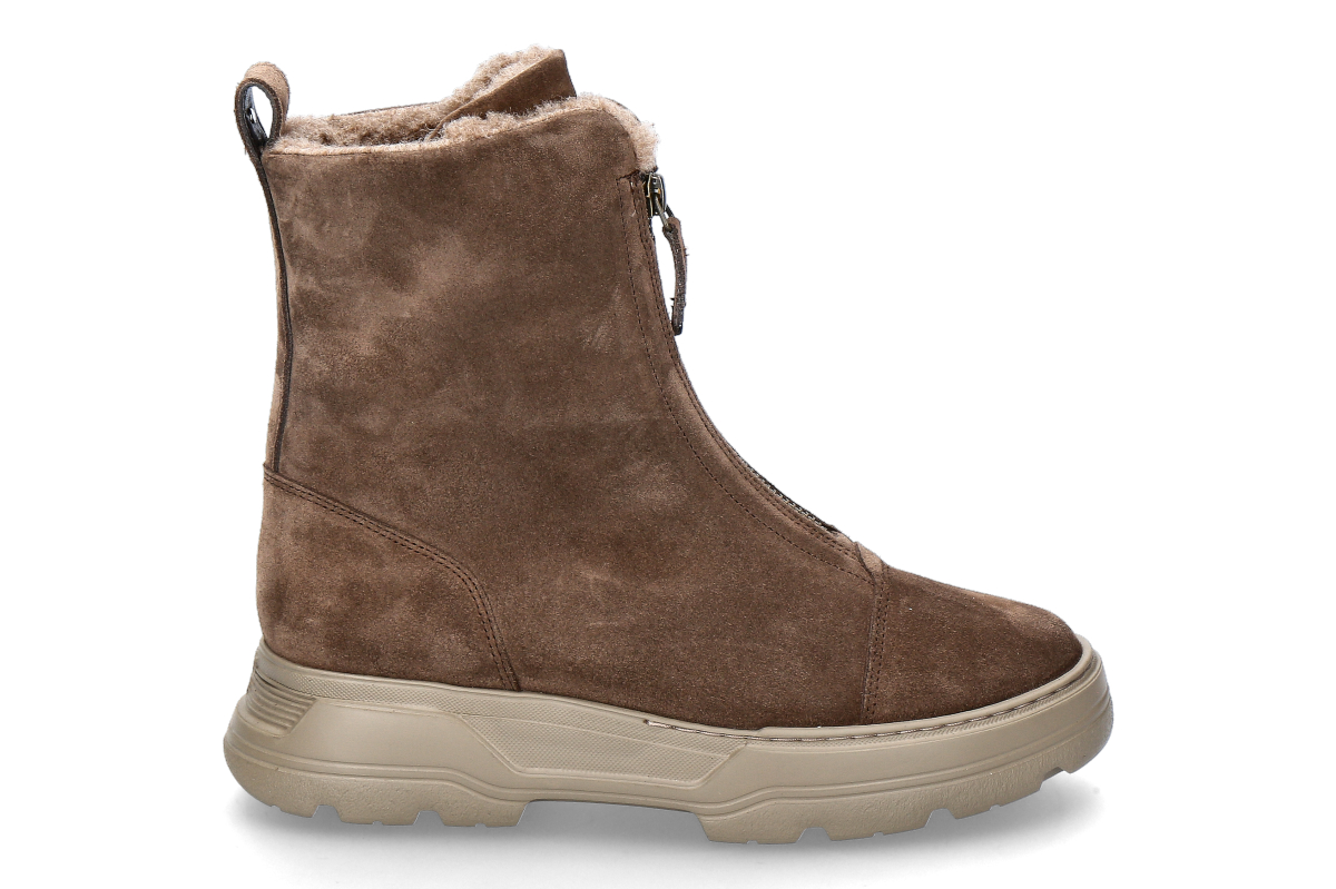 Paul Green Boots gefüttert SUEDE EARTH- braun