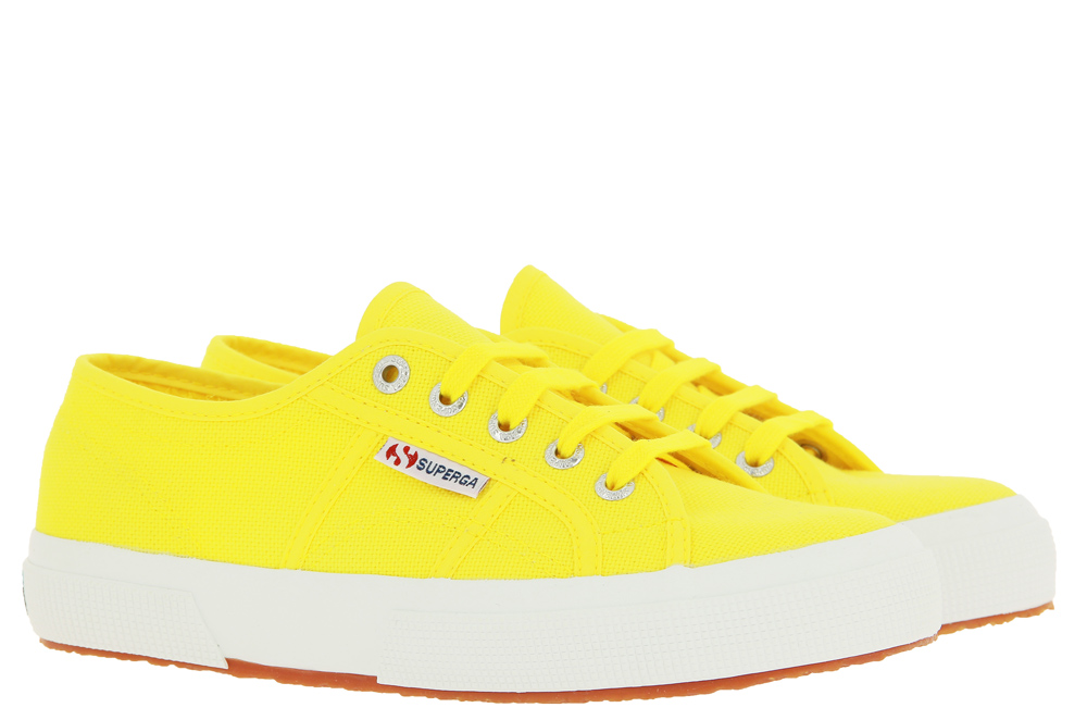 Superga Damen Sneaker 2750 COTU CLASSIC YELLOW SUNFLOWER