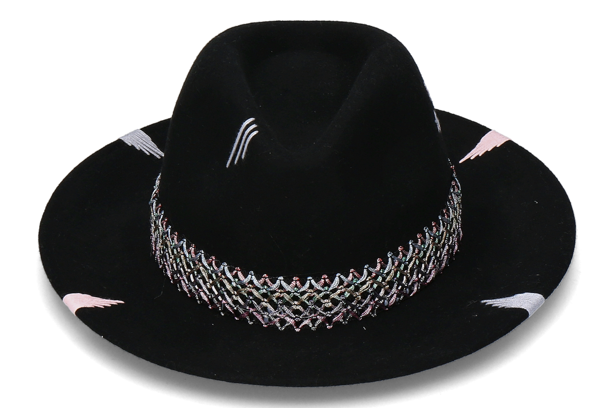 The Hat Gang Filzhut BUSY MAKING WISHES- C21 black/ schwarz