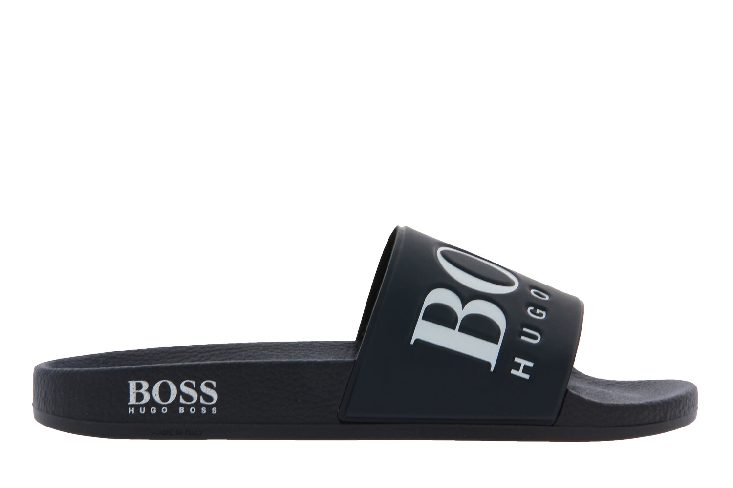 Hugo Boss Pantolette SOLAR SLID LOGO DARK BLUE (44)