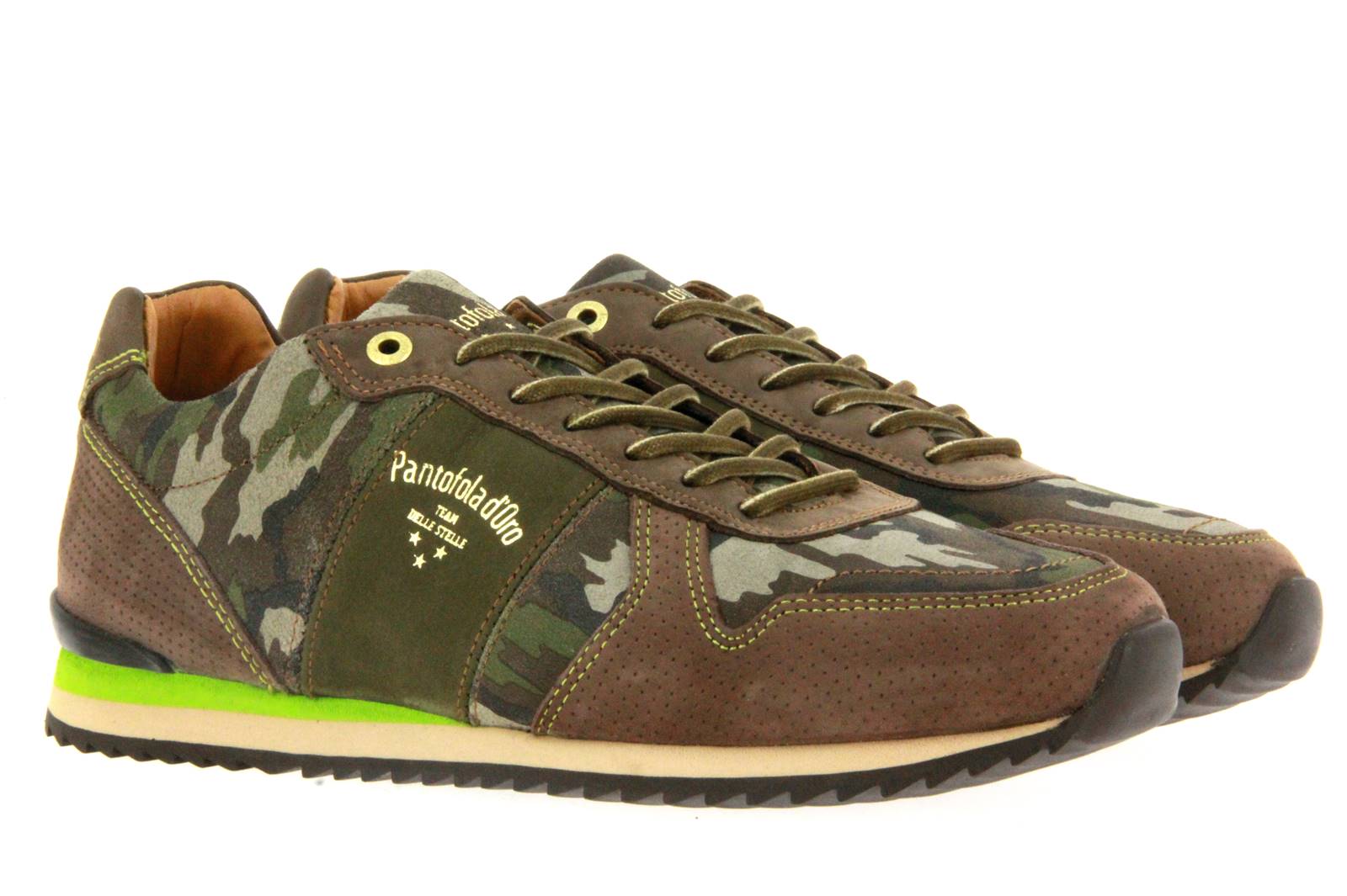 Pantofola d'Oro Sneaker TERAMO CAMOSCIO MILITARY OLIVE (41)