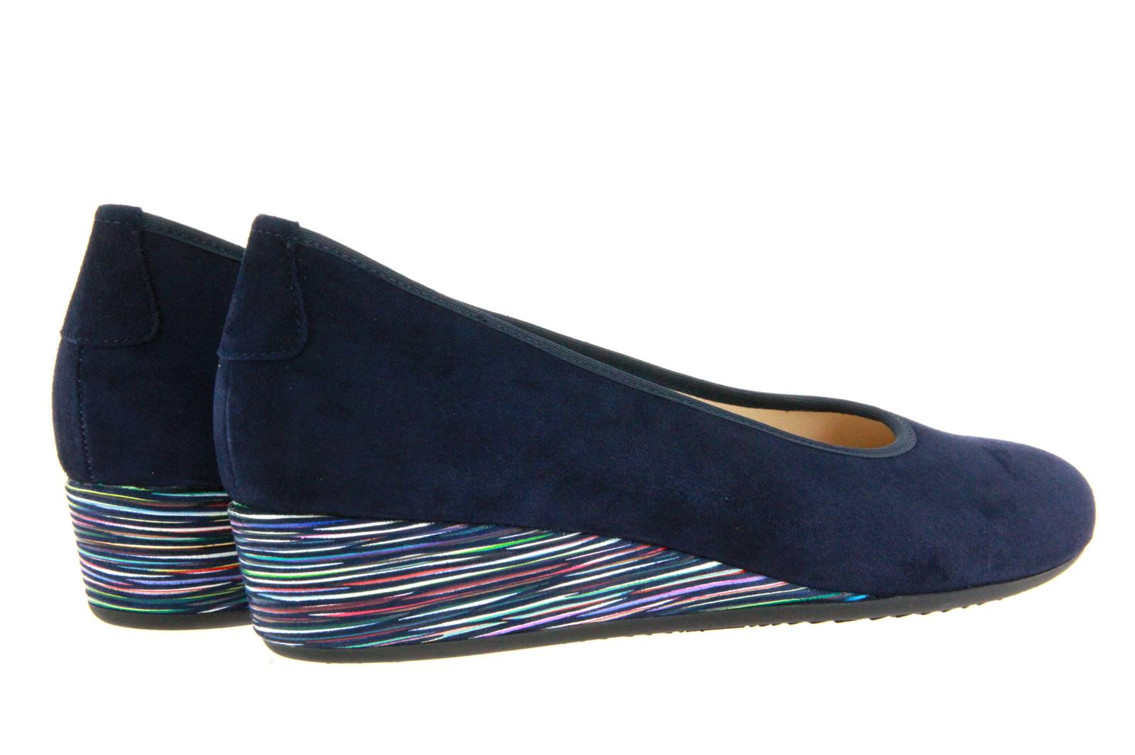 Hassia Slipper NIZZA H SAMTZIEGE DARKBLUE (37 )