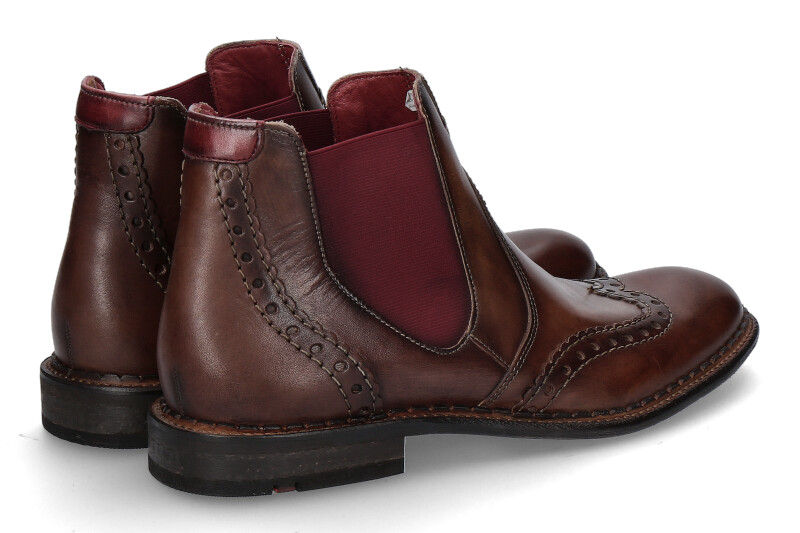 Lloyd Stiefelette GRENOBLE SPLENDOR CALF TOBACCO BORDO (40½)