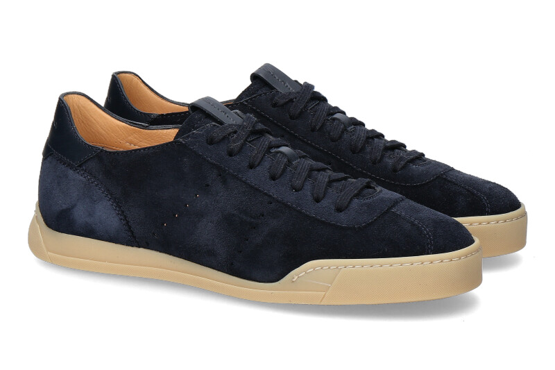 Santoni Sneaker CAMOSCIO DARK BLU (42½)