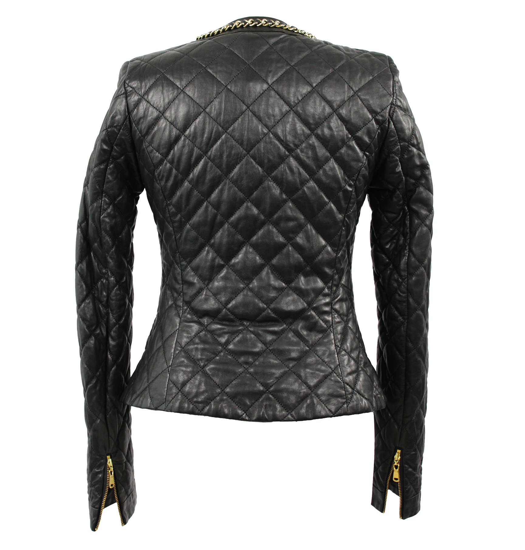 Christine Becker Steppjacke GLORIA LAMMNAPPA NERO (34)