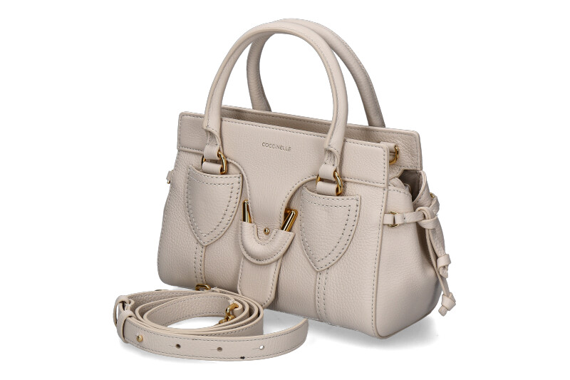 Coccinelle Tasche YORK GRAINED LEATHER- lambskin white/nature Coccinelle Tasche YORK GRAINED LEATHER- lambskin white/nature