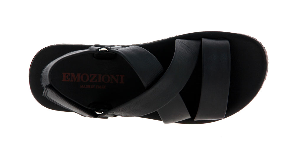 Emozioni Sandale LEATHER BLACK M6527 (44)