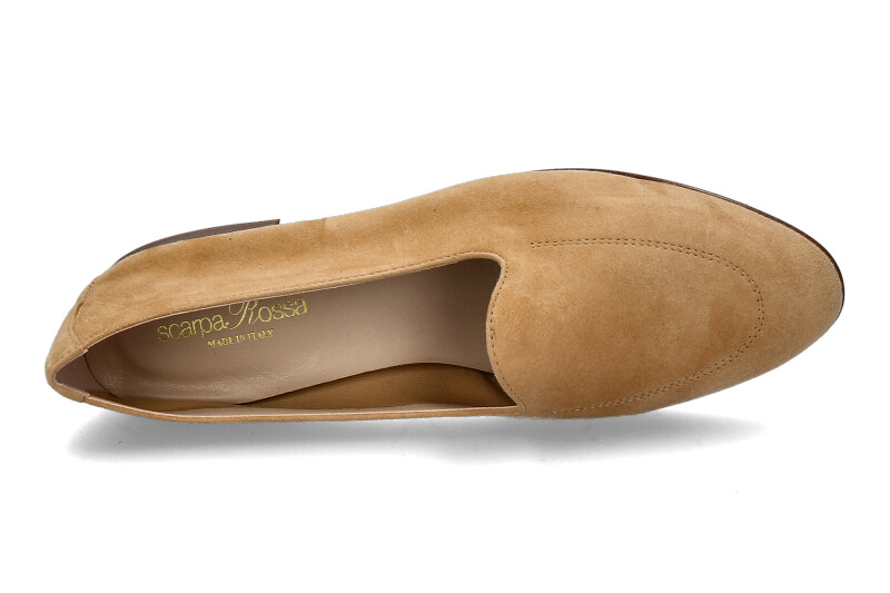 	ScarpaRossa Slipper BENITO CAMOSCIO BEIGE (36)