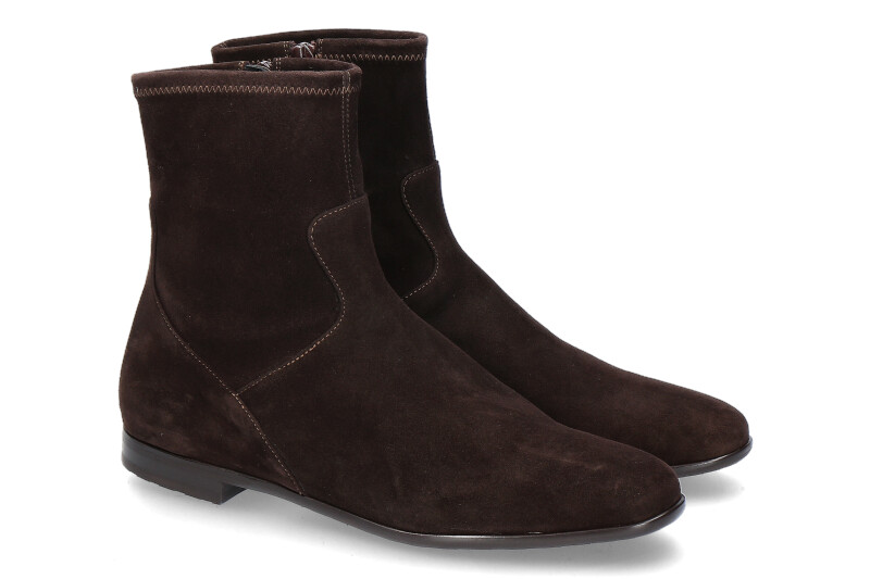 Truman's Stiefelette CAMOSCIO MORO (38)