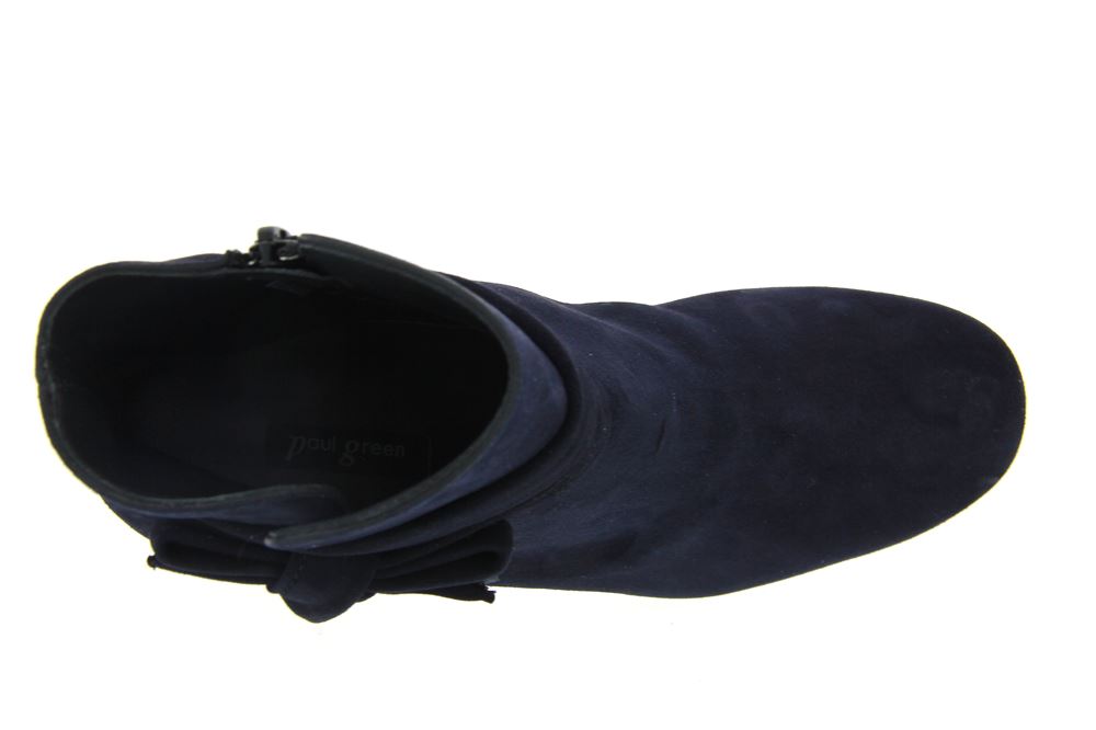 Paul Green Stiefelette SAMTZIEGE BLAU (37½)