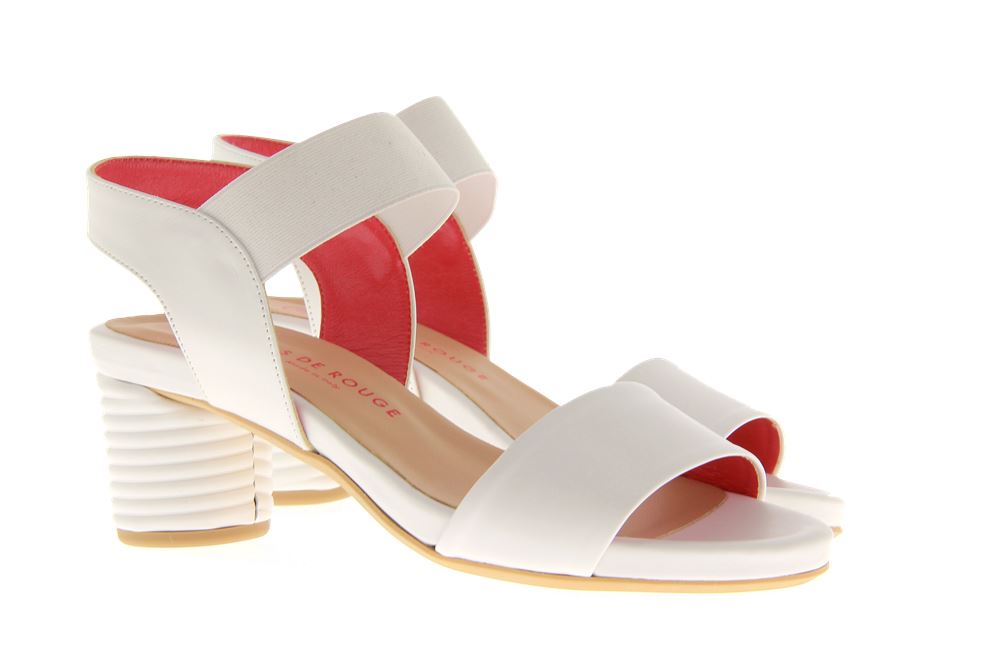 Pas de rouge Sandale CHANTA VICTORY BIANCO (35)