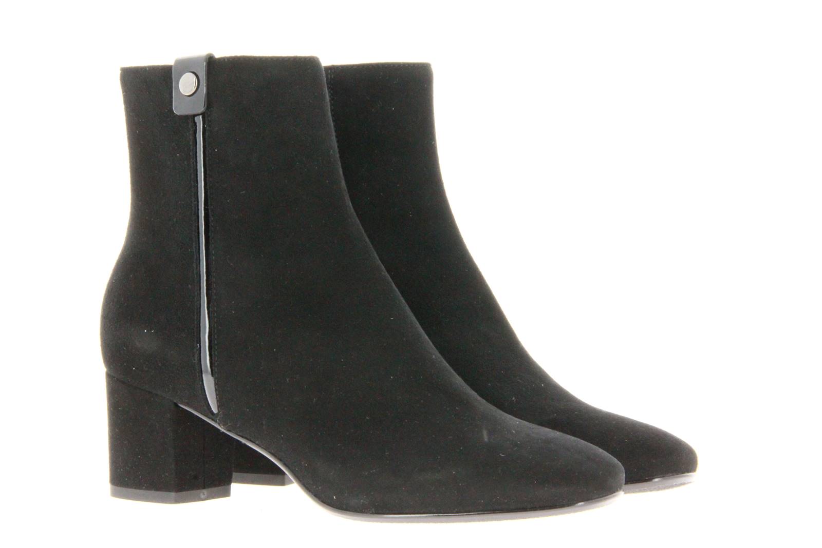 ScarpaRossa Stiefelette CAMOSCIO NERO VERNICE NERA (42)