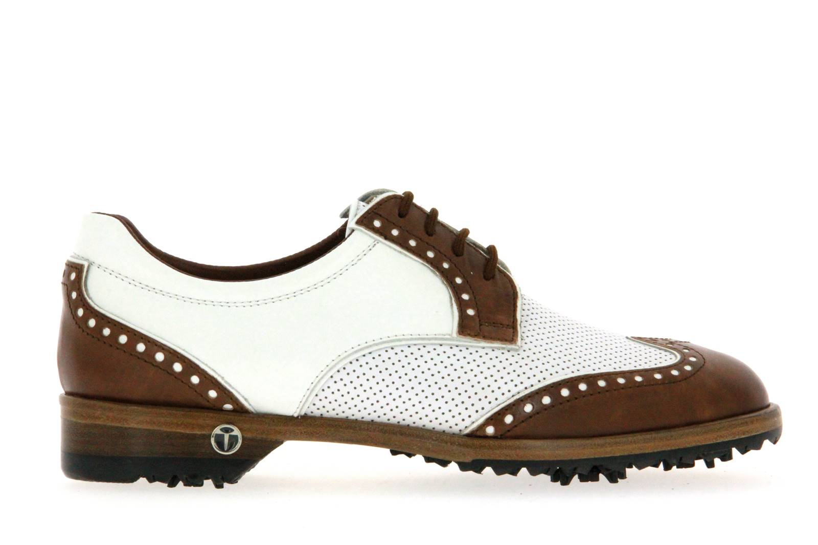 Tee Golf Shoes Damen- Golfschuh SALLY SAPIN BRANDY BIANCO (41)