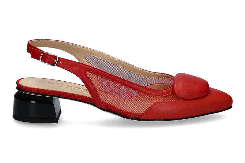 Brunate Slingpump NAPPA TULLE RUBY