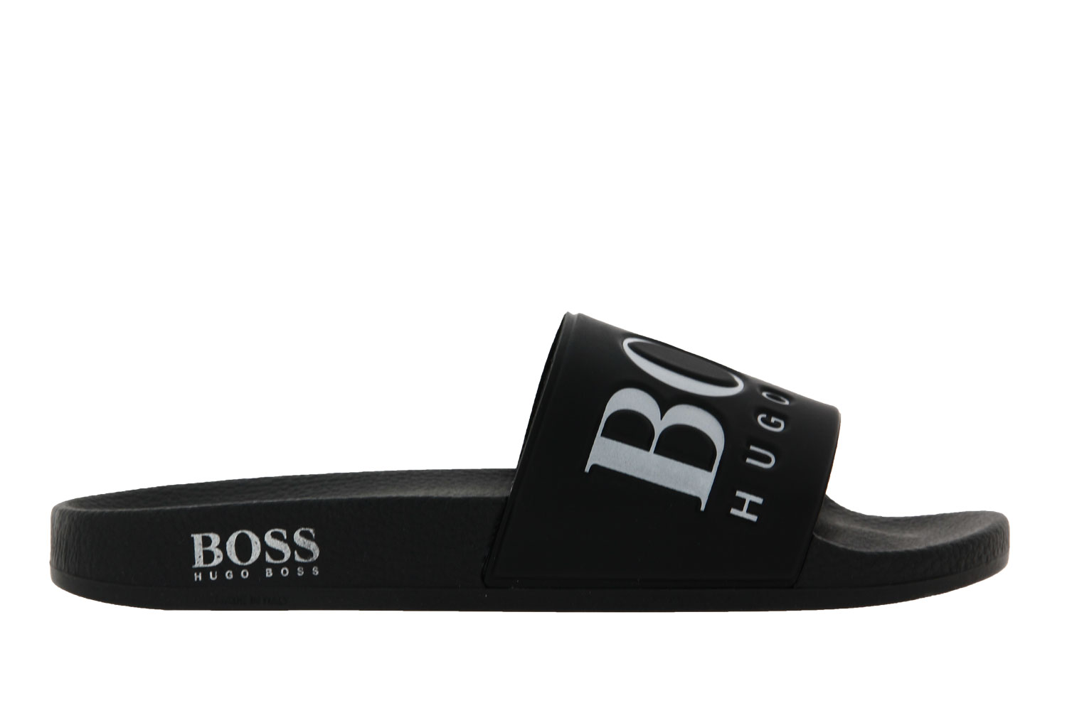 Hugo Boss Pantolette SOLAR SLID LOGO BLACK (43)
