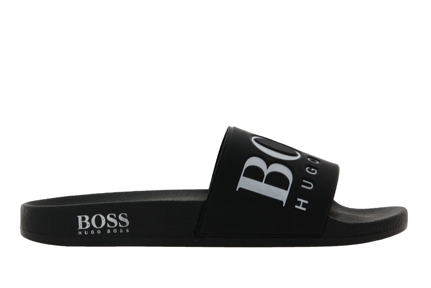 Hugo Boss Pantolette SOLAR SLID LOGO BLACK (44)