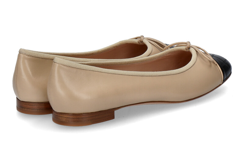 Unützer Ballerina CAPRETTO BEIGE NERO (37 )