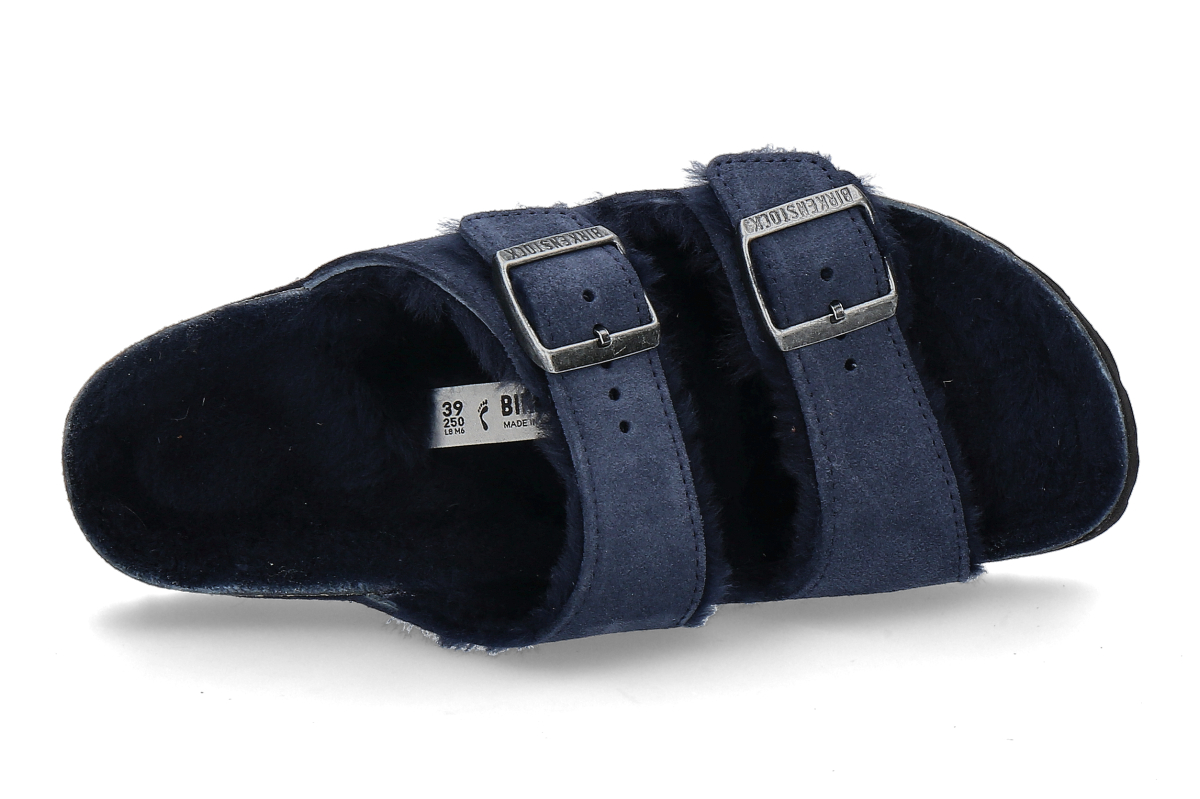 Birkenstock Pantolette gefüttert ARIZONA SCHMAL SUEDE- new navy_274800019_4 Birkenstock Pantolette gefüttert ARIZONA SCHMAL SUEDE- new navy_274800019_4