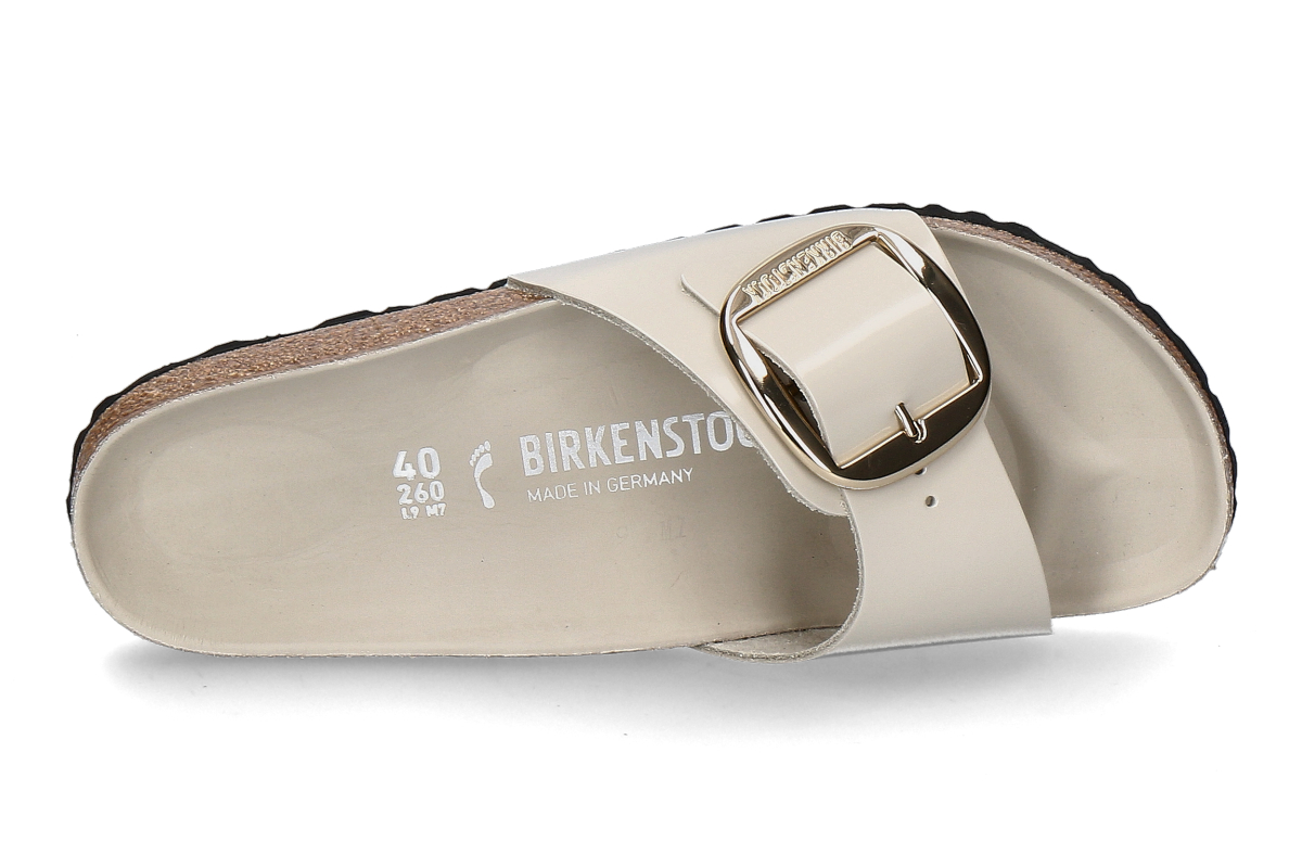 Birkenstock Damen- Pantolette MADRID SCHMAL BIG BUCKLE- beige_274100014_4