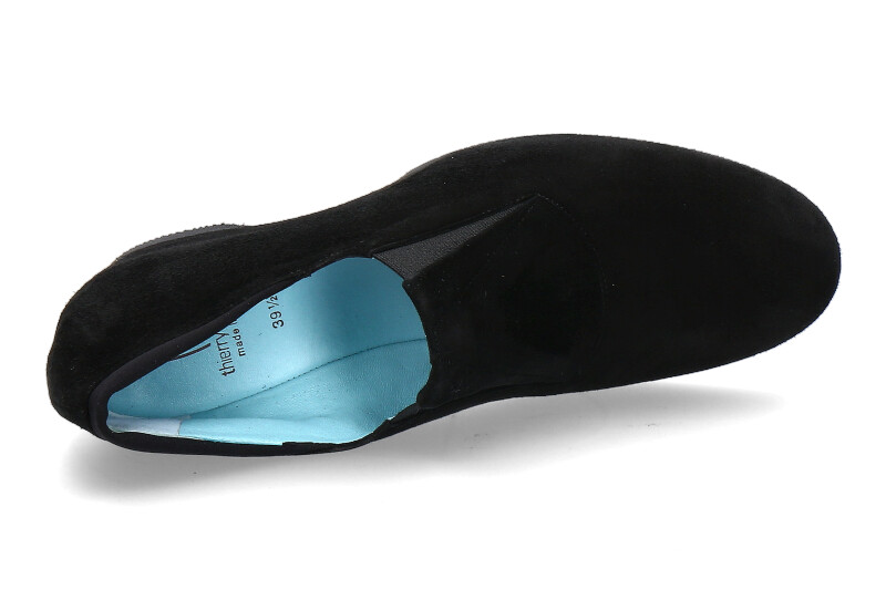 Thierry Rabotin Keilslipper TEONILLA CAMOSCIO NERO (35) Thierry Rabotin Keilslipper TEONILLA CAMOSCIO NERO (35)