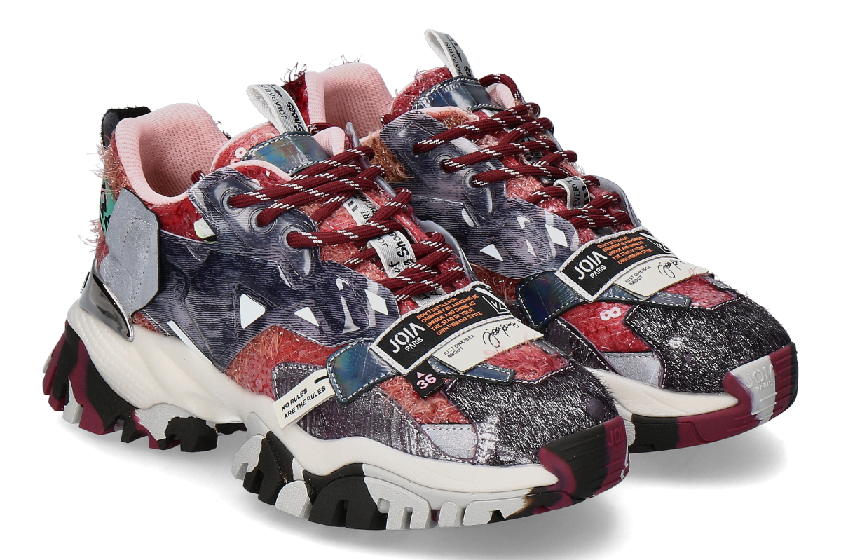 Joia Paris Damen- Sneaker LEGION- denim rot