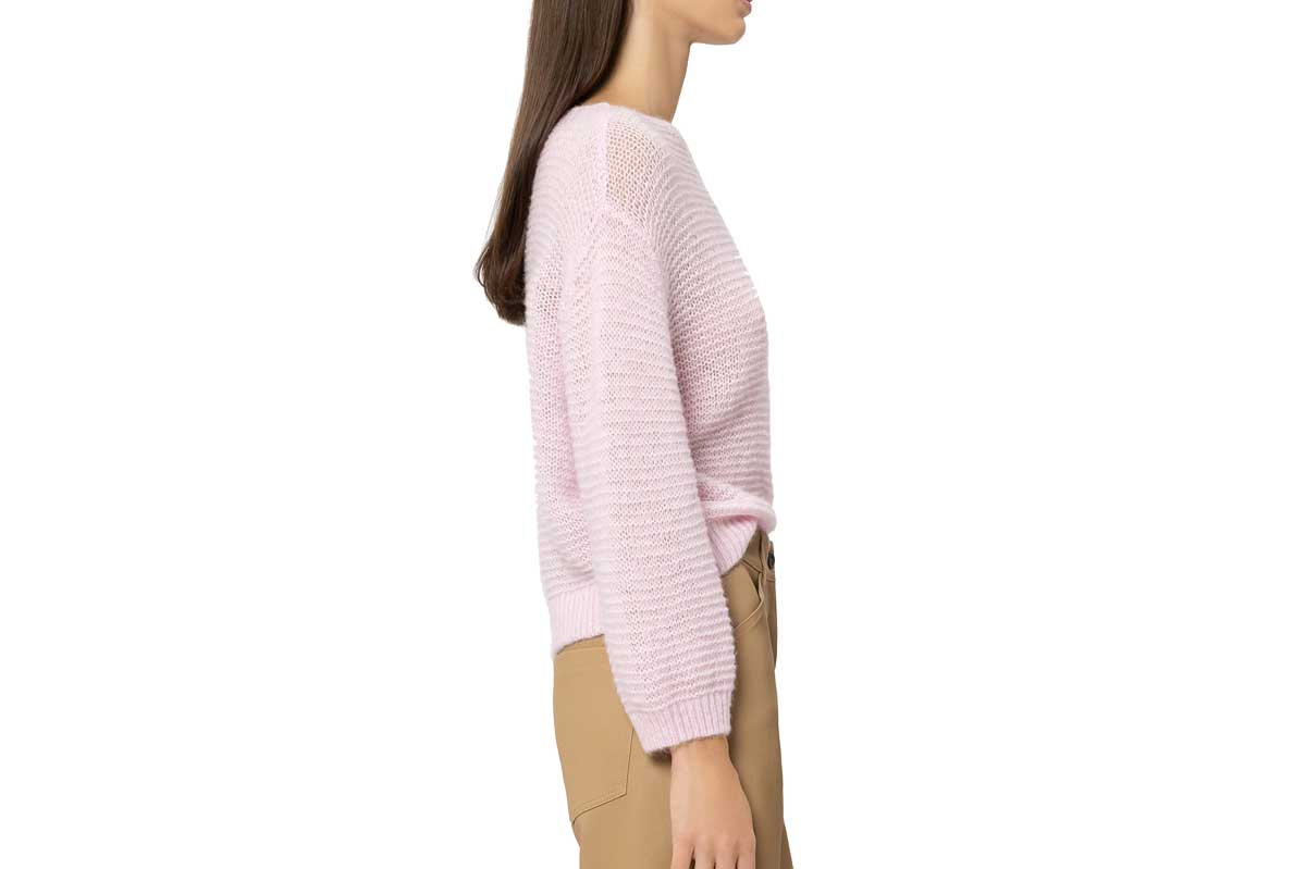 Luisa Cerano Strickpullover PURL KNIT- rosa/ creamy blush