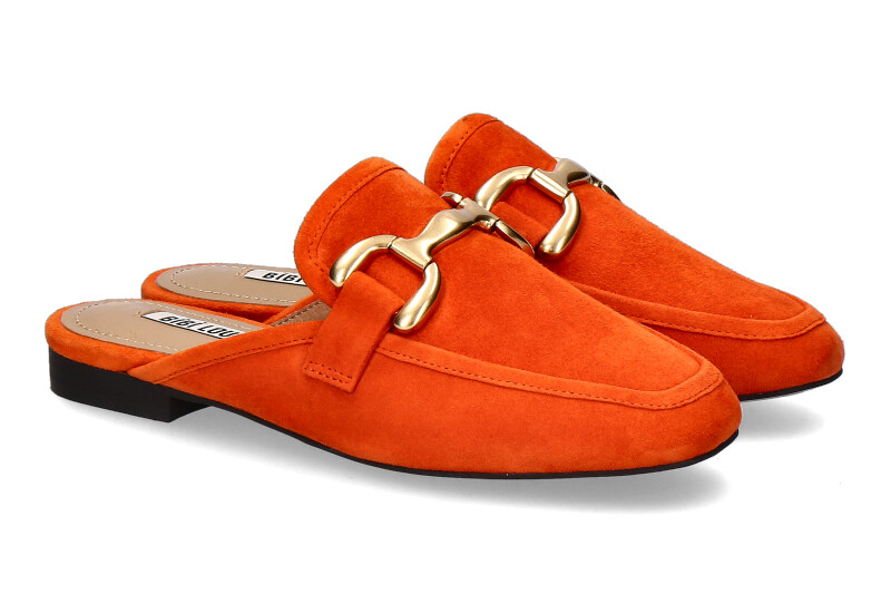 Bibi Lou Sabot MOLLY VELOUR NARANJA 
