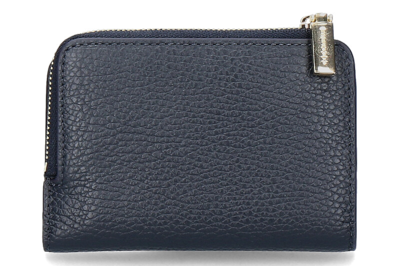 Coccinelle Portemonnaie GRAINED LEATHER METALLIC SOFT-midnight blue/dunkelblau