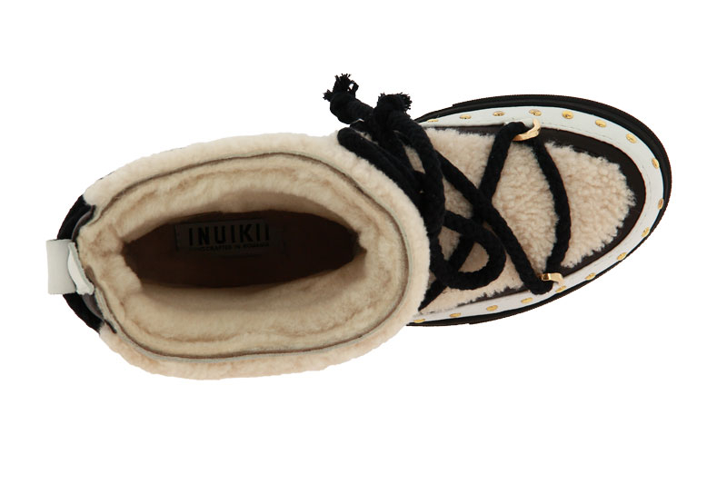 INUIKII Boots gefüttert CURL ROCK CREAM (41)