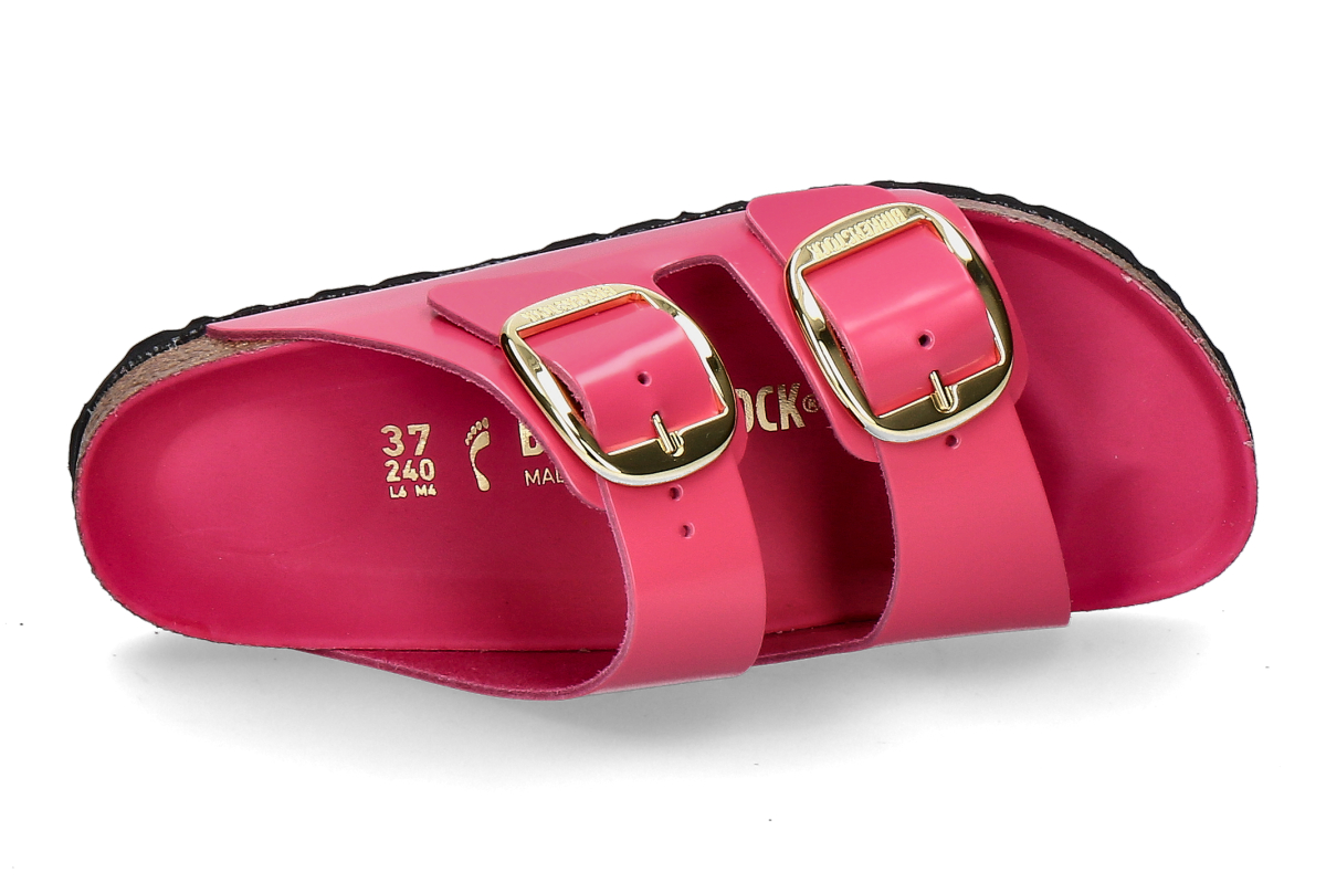 Birkenstock Pantolette ARIZONA SCHMAL BIG BUCKLE- high shine fuchsia tulip_274500023_4