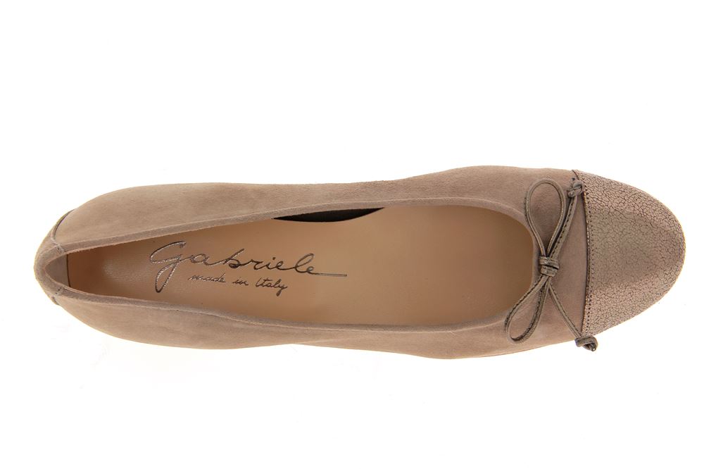 Gabriele Ballerina CAMOSCIO STEFY HELLBRAUN (40½)