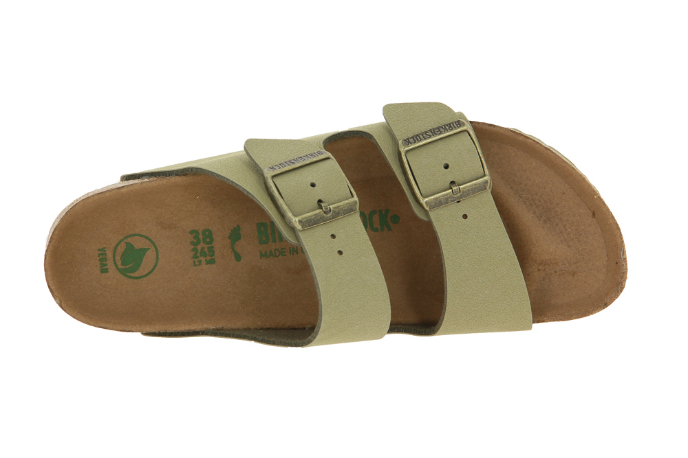 Birkenstock Pantolette ARIZONA SCHMAL KHAKI 