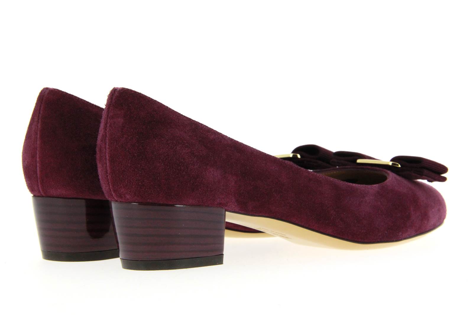 Salvatore Ferragamo Pumps VARA CAMOSCIO BAROLO (41½)