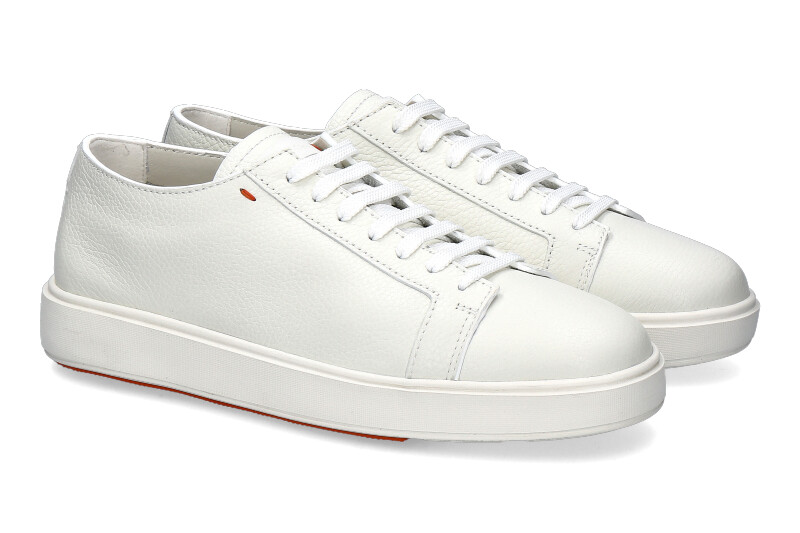 Santoni Sneaker LEATHER WHITE