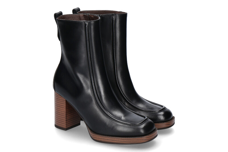 Nero Giardini Damen- Stiefelette GUANTO NERO- schwarz