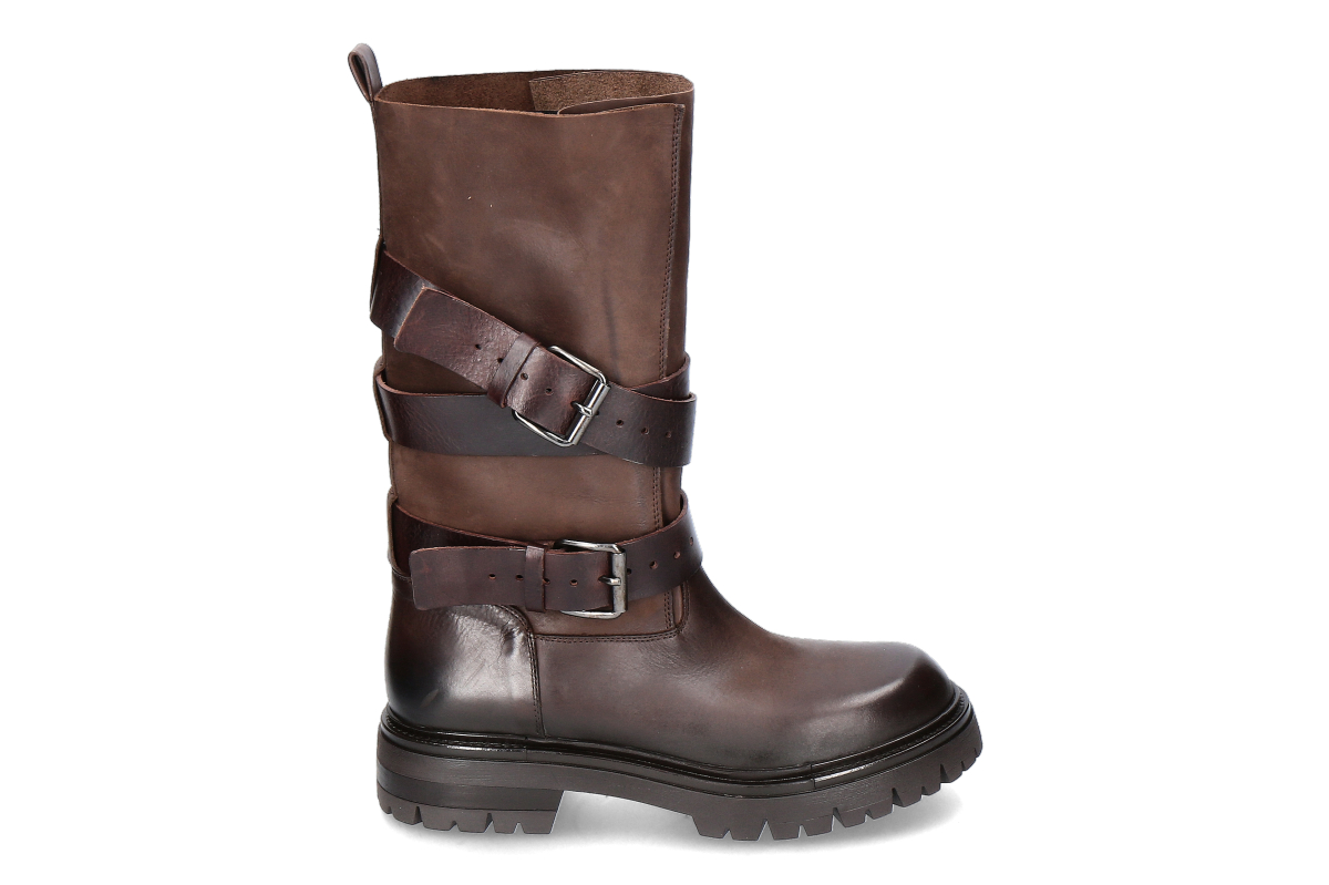 Elena Iachi Damen- Stiefel BOSTON- dunkelbraun/ moro